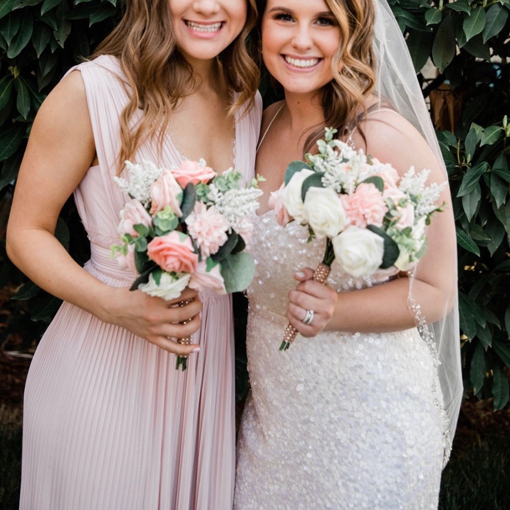 ASOS Blush pink dress